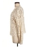 Ultra Pink 100% Cotton Ivory Pullover Sweater Size M - photo 5