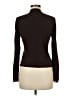 White + Warren 100% Nylon Brown Long Sleeve Blouse Size M - photo 2