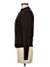 White + Warren 100% Nylon Brown Long Sleeve Blouse Size M - photo 5