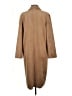 M Magaschoni 100% Polyester Brown Coat Size L - photo 2