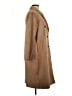 M Magaschoni 100% Polyester Brown Coat Size L - photo 4