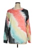 Shein Tie-dye Orange Long Sleeve Top Size XL - photo 1