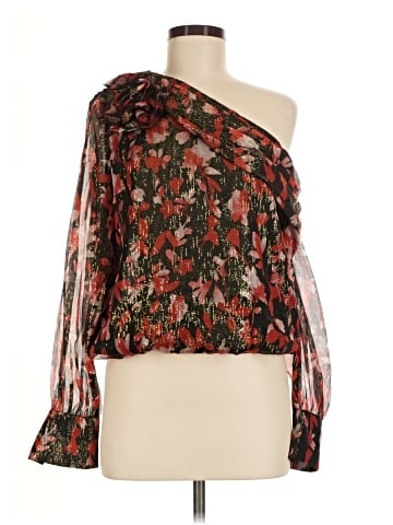 Ramy Brook 3/4 Sleeve Silk Top (view 1)