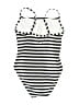 Kona Sol Stripes Black One Piece Swimsuit Size L - photo 2