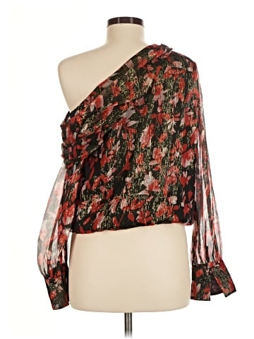 Ramy Brook 3/4 Sleeve Silk Top (view 2)