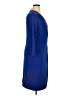 Kasper Color Block Blue Cocktail Dress Size XL - photo 4