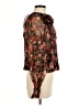 Ramy Brook Red Long Sleeve Silk Top Size M - photo 4