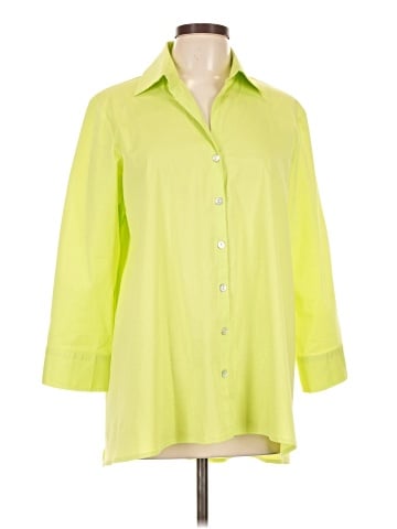 Finley 3/4 Sleeve Button-Down Shirt (view 1)