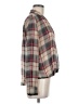Sophie Rue 100% Polyester Plaid Gray Long Sleeve Blouse Size M - photo 4
