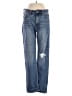 Gap Hearts Blue Jeans Size 27 waist - photo 1