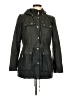 MICHAEL Michael Kors 100% Cotton Black Raincoat Size M (petite) - photo 1