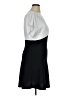 CeCe 100% Polyester Color Block Black Casual Dress Size 14 - photo 4