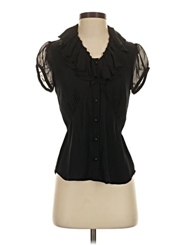 Etcetera Short Sleeve Silk Top (view 1)