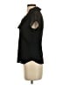 Etcetera 100% Silk Black Short Sleeve Silk Top Size 0 - photo 5