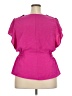 Nine West 100% Polyester Pink Short Sleeve Top Size XXL - photo 2