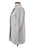 H&M 100% Cotton Stripes Gray Blazer Size S - photo 5