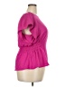 Nine West 100% Polyester Pink Short Sleeve Top Size XXL - photo 4