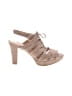 Naturalizer 100% Leather Tan Sandals Size 10 - photo 1