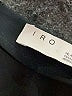 IRO 100% Polyester Solid Black Cocktail Dress Size 36 waist - photo 4