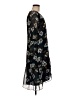 CAbi 100% Polyester Print Black Casual Dress Size M - photo 4