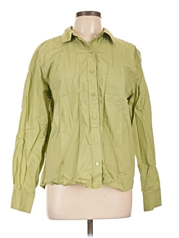RICHER POORER Long Sleeve Button-Down Shirt (view 1)