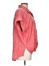 Splendid Pink Short Sleeve Blouse Size L - photo 4