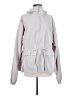 Nike 100% Nylon Solid Gray Windbreaker Size S - photo 1