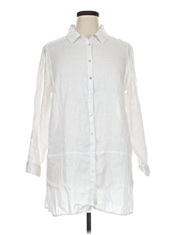 Tahari 3/4 Sleeve Button-Down Shirt (view 1)