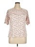 Luxology Pink Short Sleeve Blouse Size XL - photo 1