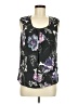 Citron Black Sleeveless Blouse Size M - photo 1