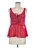 Olsenboye Red Sleeveless Blouse Size M - photo 1