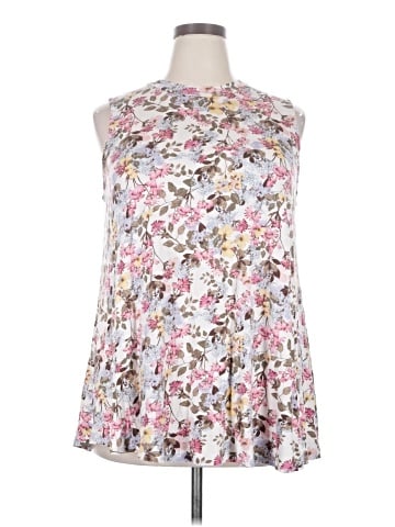 Lane Bryant Sleeveless T-Shirt (view 1)