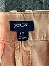 J.Crew Factory Store Solid Brown Casual Pants Size 12 - photo 7