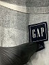 Gap 100% Cotton Checkered-gingham Gray Long Sleeve Button-Down Shirt Size L (tall) - photo 7