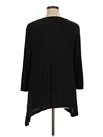 LOGO by Lori Goldstein 3/4 Sleeve Top (view 2)