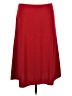 Kaity Solid Red Casual Skirt Size 31 waist (estimated) - photo 2