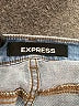 Express Blue Denim Skirt Size 4 - photo 4