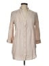 Love Stitch 100% Viscose Tan 3/4 Sleeve Button-Down Shirt Size L - photo 1