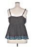 Torrid 100% Rayon Gray Sleeveless Blouse Size 3X Plus (3) - photo 2