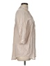 Love Stitch 100% Viscose Tan 3/4 Sleeve Button-Down Shirt Size L - photo 4