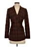 Suistudio Plaid Brown Blazer Size EU 34 / US 4 - photo 1