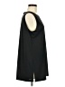 Diane von Furstenberg 100% Polyester Black Sleeveless Blouse Size M - photo 4