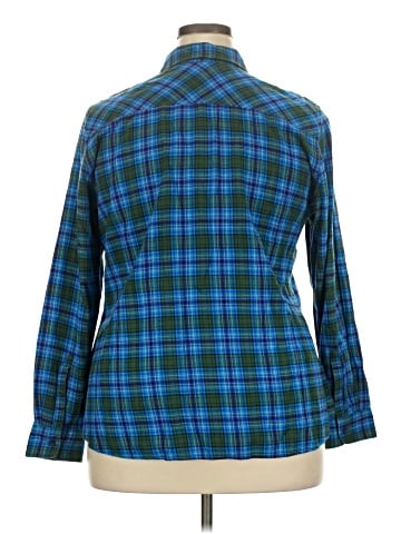 Eddie Bauer Long Sleeve Button-Down Shirt (view 2)