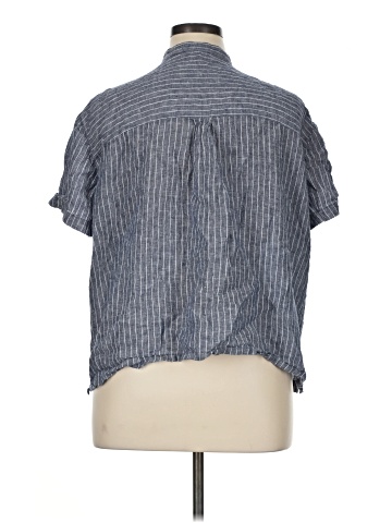 Eileen Fisher Short Sleeve Blouse (view 2)