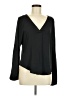 Dolan 100% Polyester Black Long Sleeve Blouse Size M - photo 1