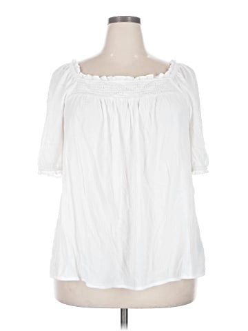 Torrid 3/4 Sleeve Blouse (view 1)