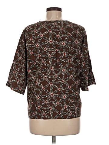 Ottod'Ame 3/4 Sleeve Blouse (view 2)