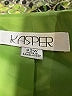 Kasper 100% Polyester Print Green Blazer Size 22 - photo 6