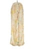 Unbranded Paisley Yellow Casual Pants Size S - photo 1