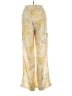 Unbranded Paisley Yellow Casual Pants Size S - photo 2